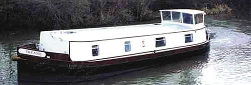 For Sale, a Peter Nicholls 45ft x 12ft Explorer Liveaboard Barge